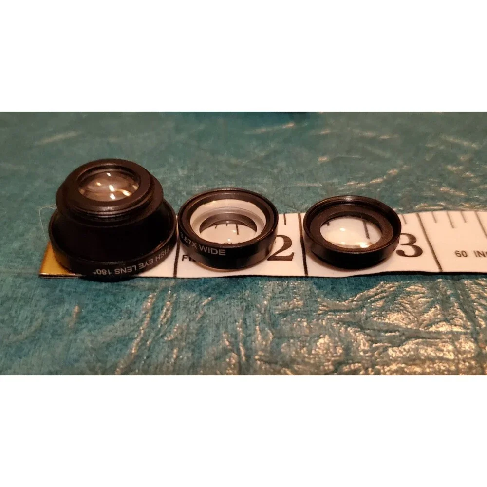 3-in-1 Clip-On Zoom Lens for Cell Phone Universal Android iPhone Smartphones